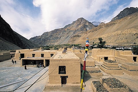 The Tabo landscape